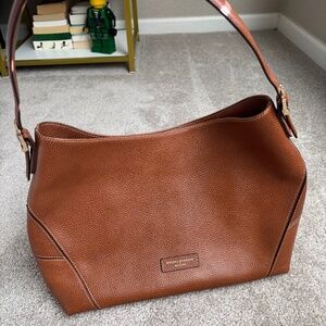 Spinal of London tan hobo leather bag